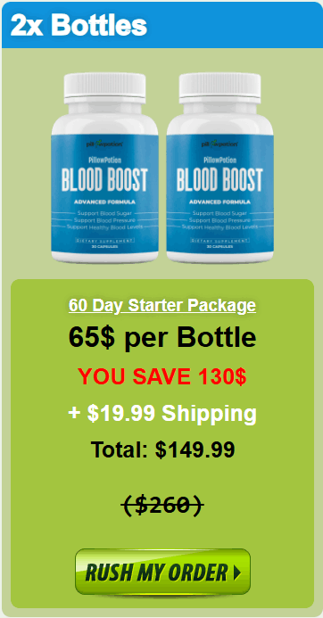 Buy PillowPotion BloodBoost  1 Bottle
